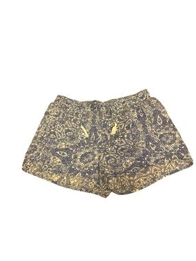 GAP Blue and White Paisley Lounge Shorts